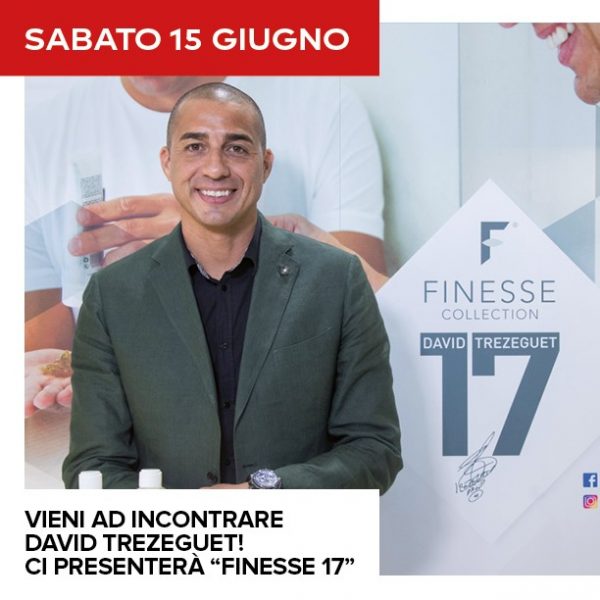 David Trezeguet presenta Finesse 17