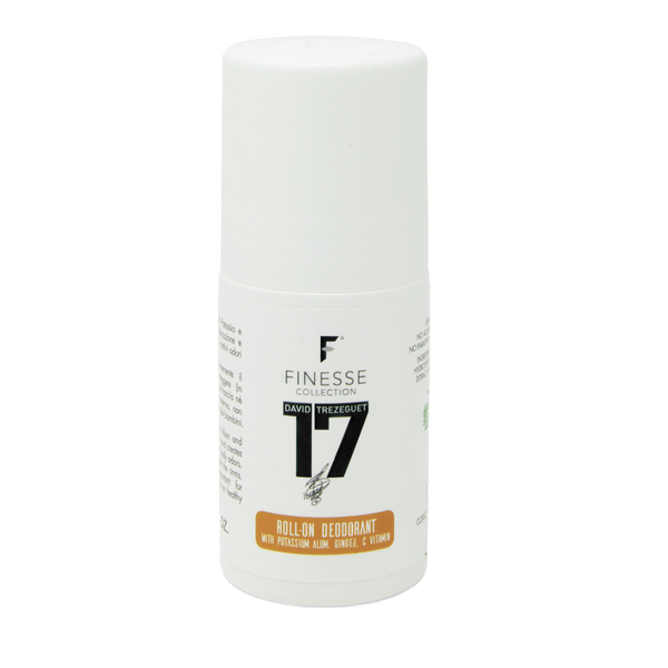 MINERAL DEODORANT ROLL ON BODY POTASSIUM ALUM & GINGER