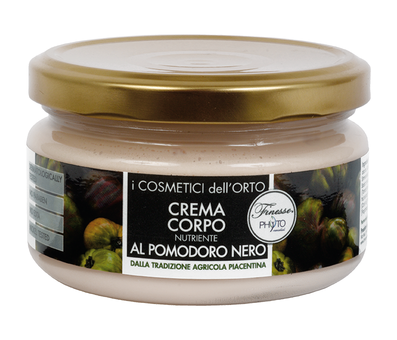 Crema corporal nutritiva con tomate negro
