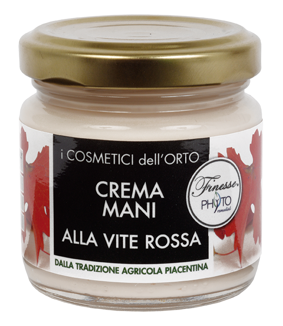 Crema mani alla vite rossa