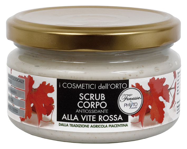 Scrub corpo alla vite rossa